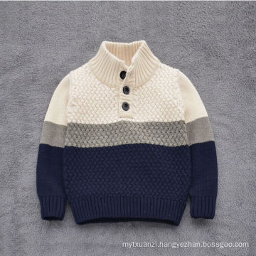 hot sale korean and western style boys sweater/cotton sweater for baby kids